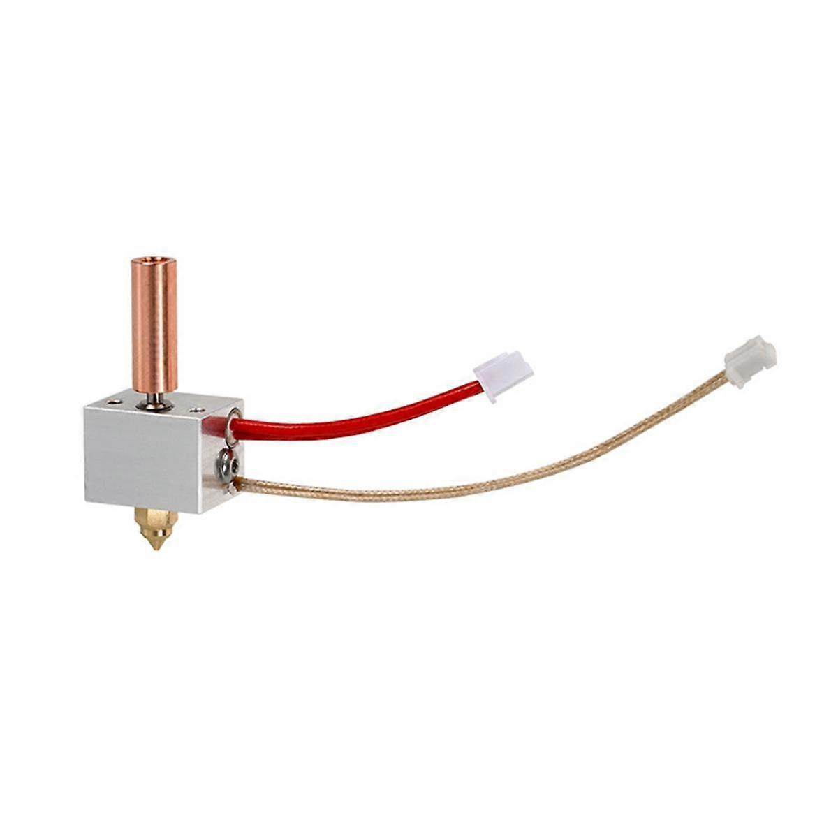 Hotend Kit for Neptune 4 for 3D Printer Copper Pipe Metal Heater Block Brass Nozzle Heating Rod Thermistor