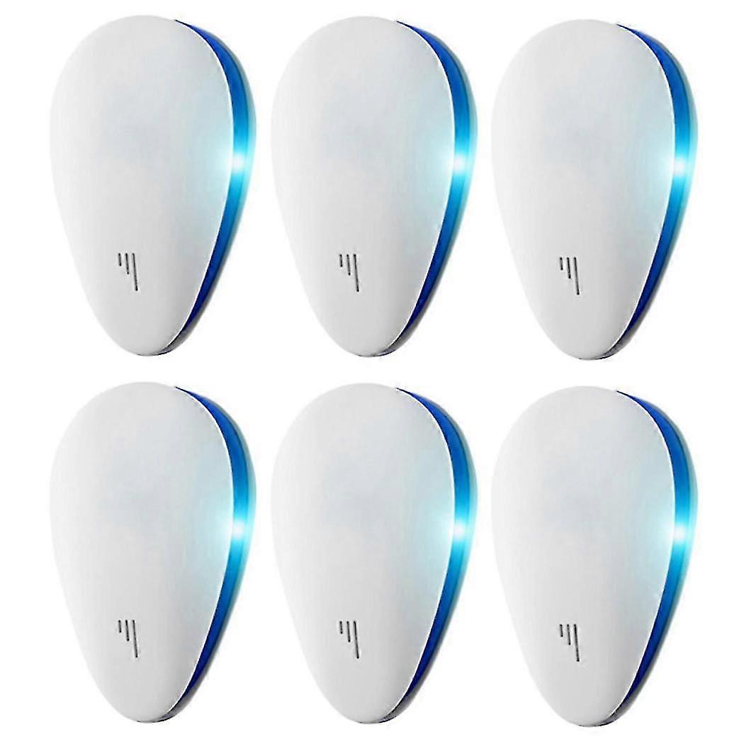 6pcs Ultrasonic Pest Repeller,electronic Pest Control Set