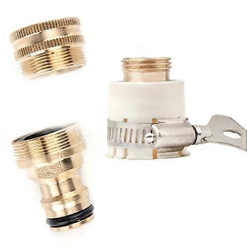 3 Sets Universal Quick Coupling For Car Washing Garden Water Pipe