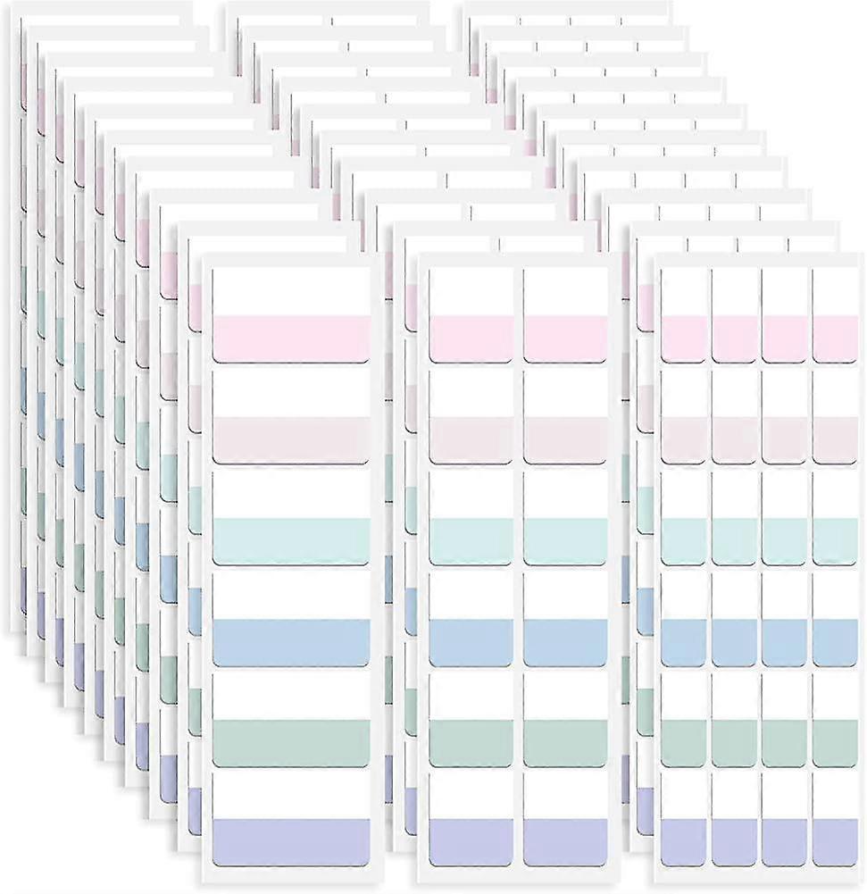 420pcs Index Tabs Adhesive Bookmarks Sticky Note Sheets Suitable For Book