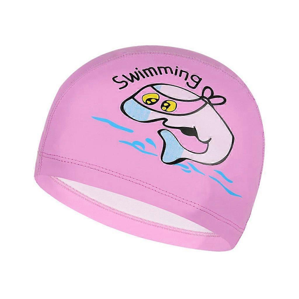 Kids Swimming Cap Children Swim Hat for Hair Care and Ear Protection Breathable