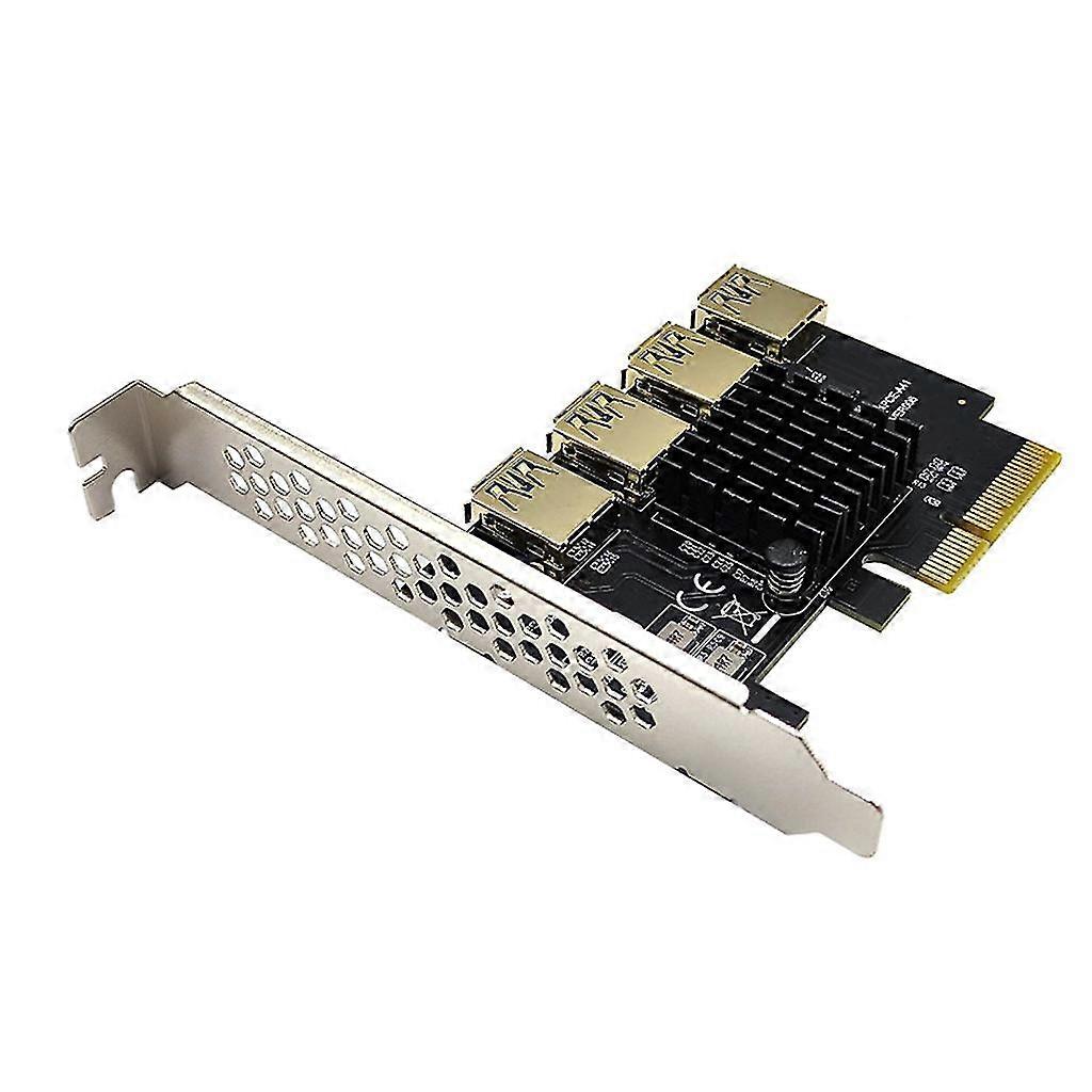 Full Speed 4 Ports Pci For Express Pcie 1x 4x 8x 16x To Usb 3.0 Expansion Card