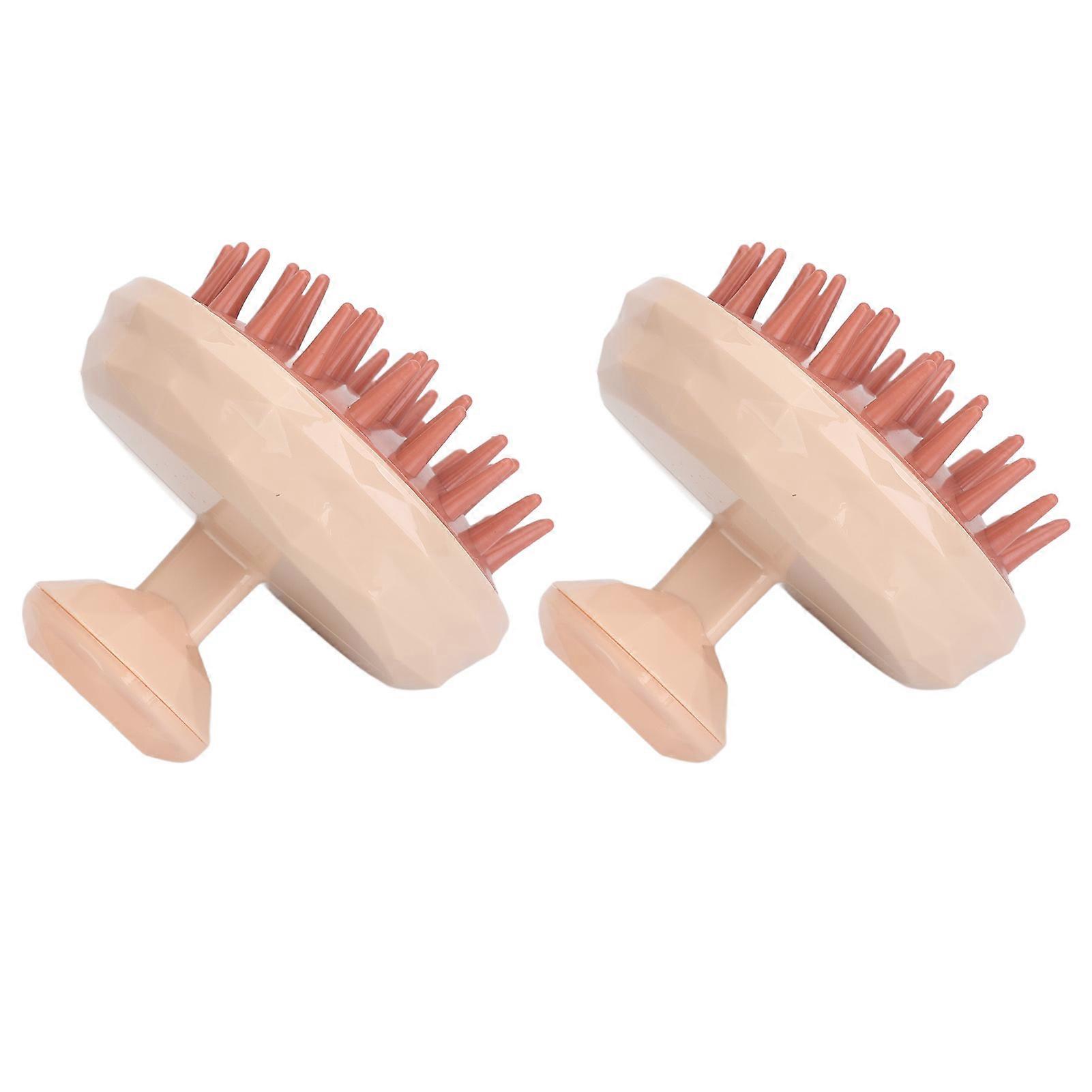 2pcs Cellulite Remover Shower Scrubber Silicone Multi Functional Exfoliation Body Scalp Shower Scrubber