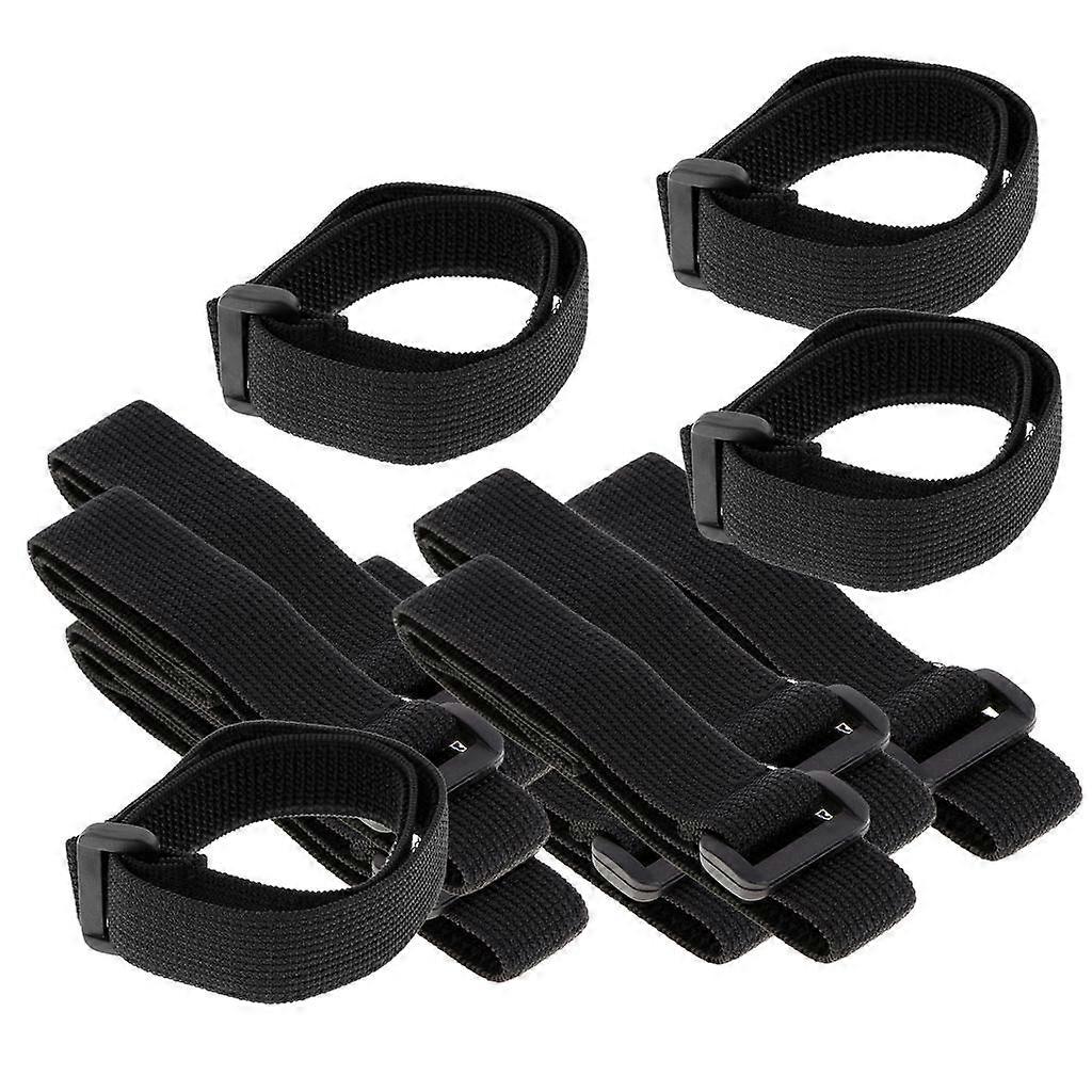 100pcs Self Adhesive Cable Ties with Wire Cord Strap Reusable Hook Loop