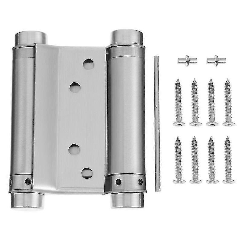 1pc sturdy door spring hinge practical door rebounding hinge door hinge