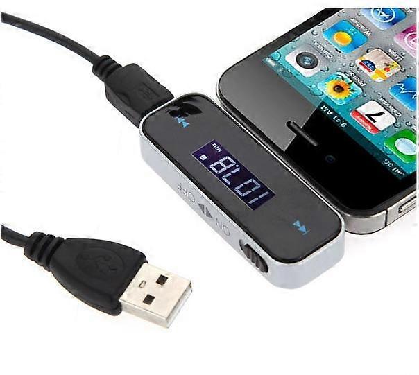 Wireless Car MP3 FM Transmitter Modulator USB SD MMC LCD Display+Remote 3 Colors