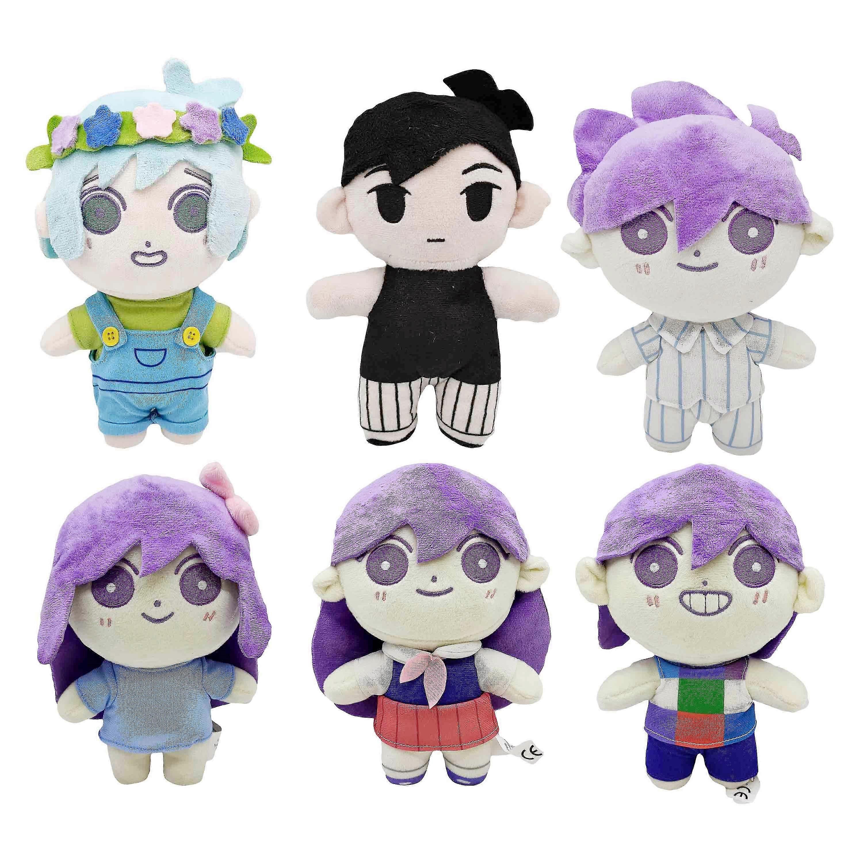 Omori Peluche Bambola Cartone Animato Farcito Cuscino Peluche Figura Carino Regali Omori Cosplay Puntelli Merch Gioco Omori Soleggiato Peluche RT b...