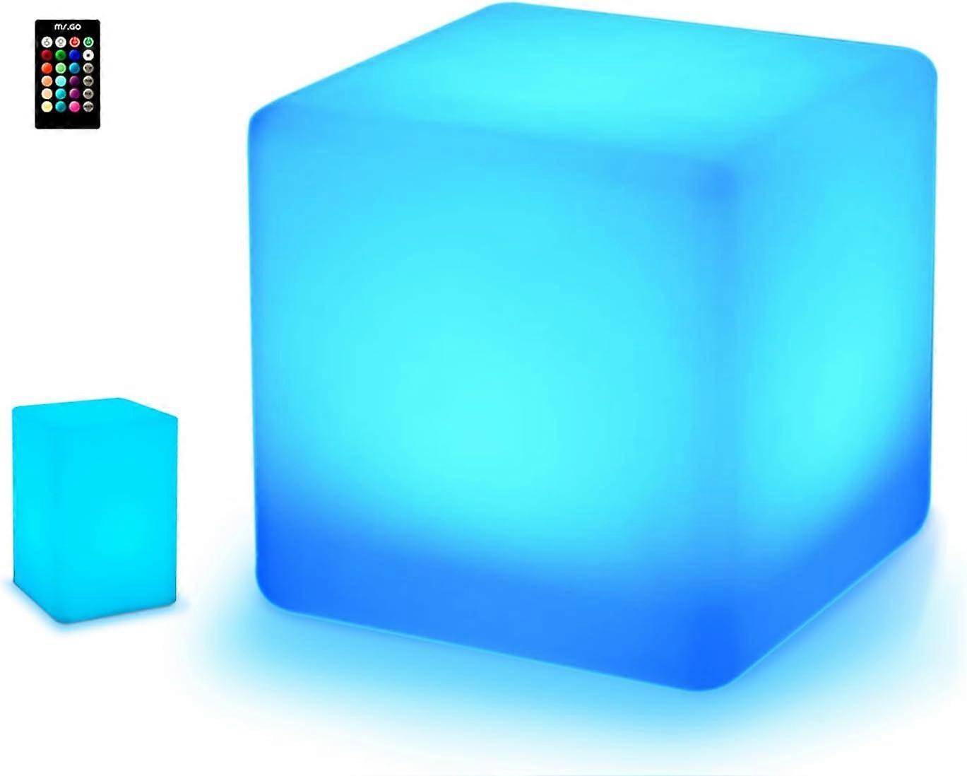Led Cube 10 X 10 X 10 Cm Light Cube / Table Lamp 16 Colors Color Changing / Dimmable