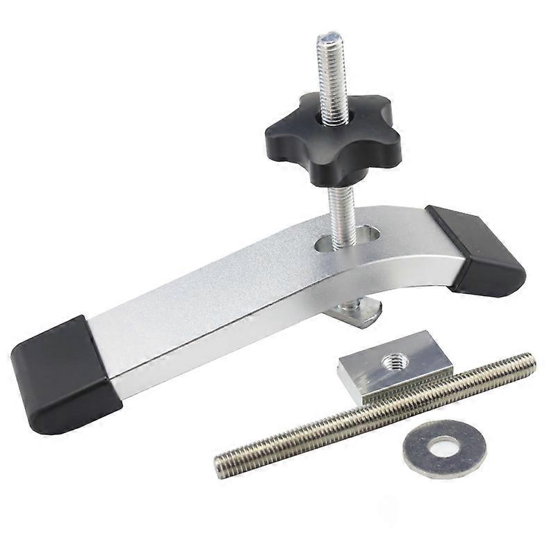 TスロットDIY木工用メタルクイックアクティングホールドダウンクランプセット1set