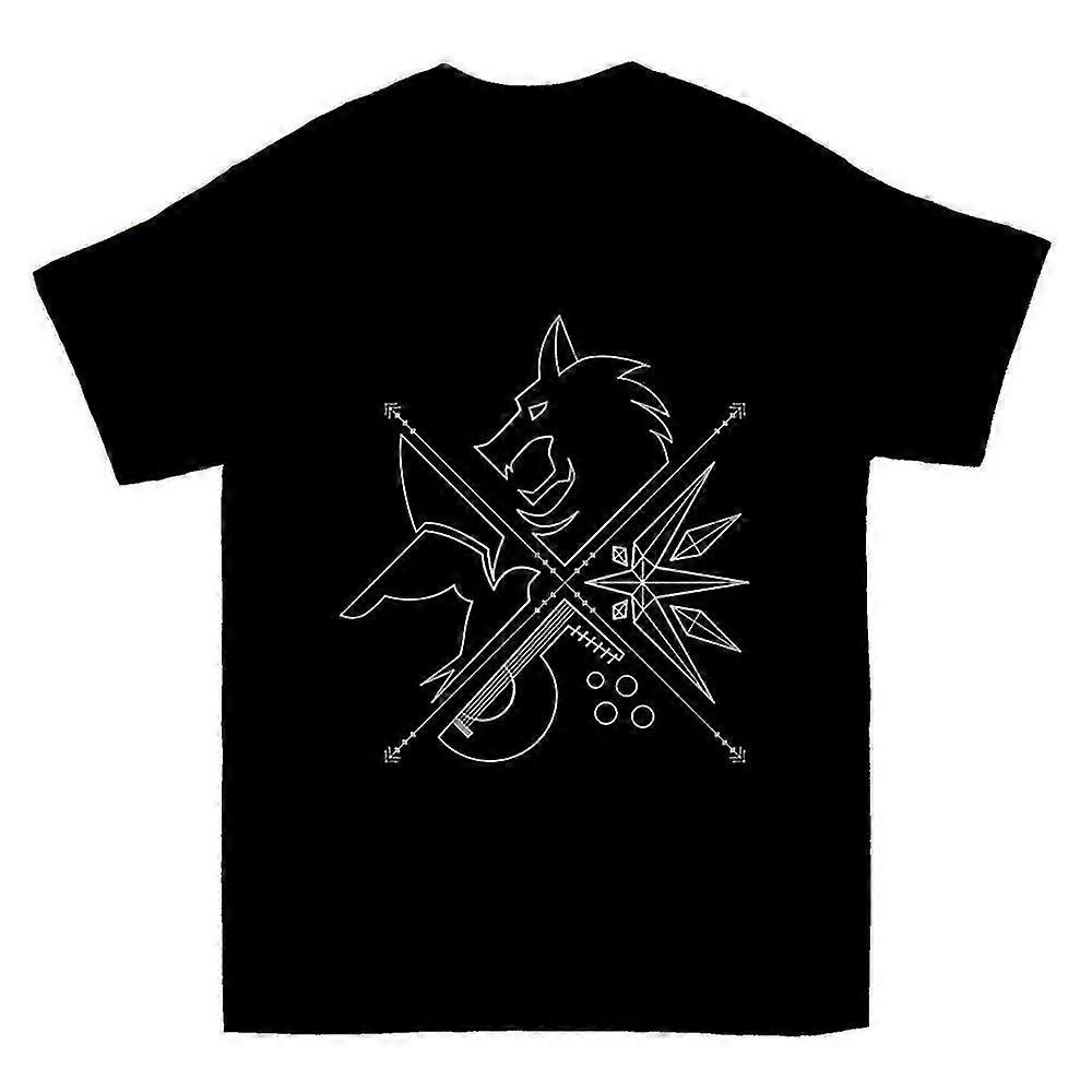 Minimalistisches Witcher T-Shirt