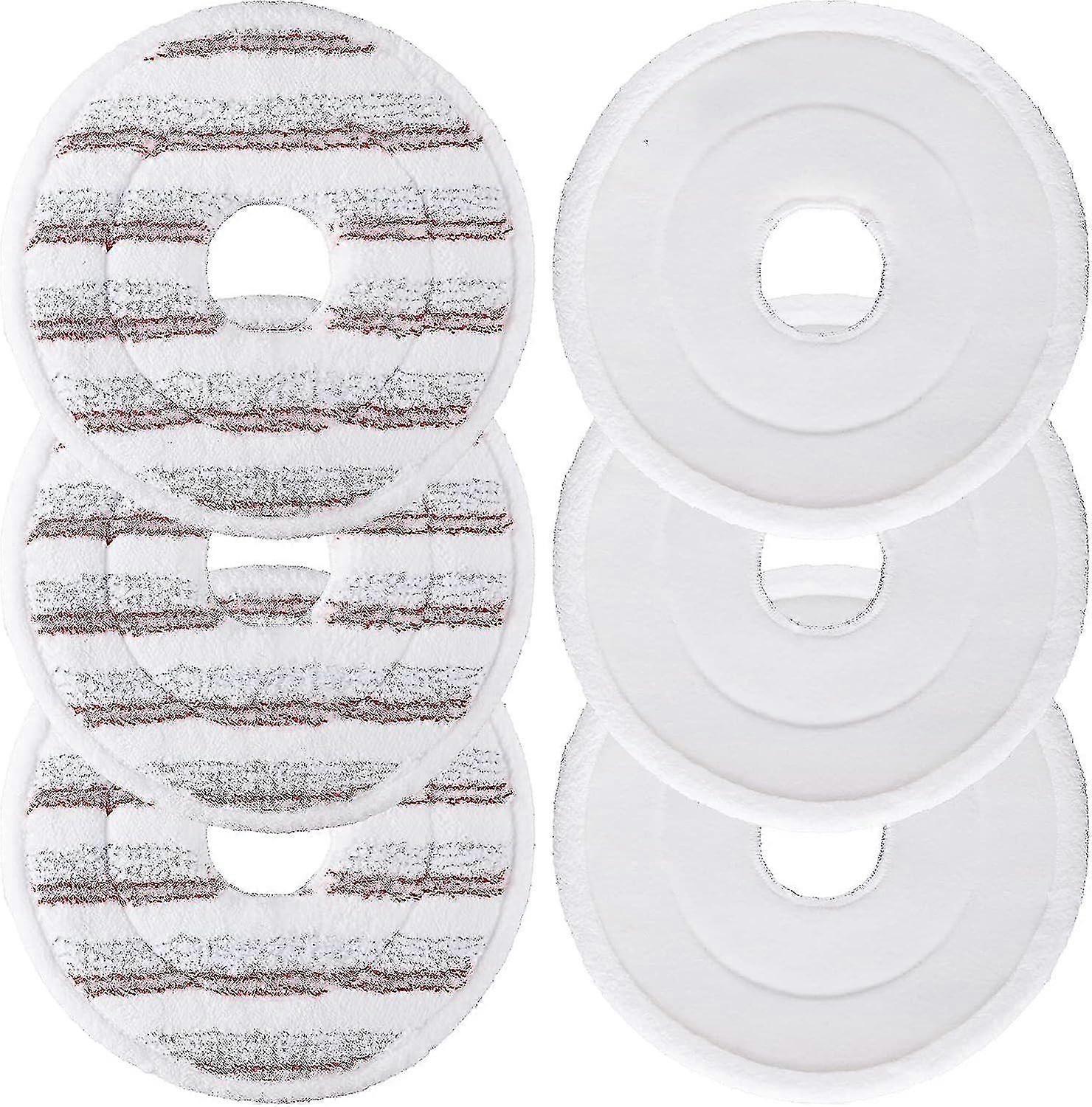 3 Stück Mopp-Nachfüllung für Vileda Spin und Clean Mopp, Spin Mopp Head Replacement, waschbarer wiederverwendbarer Mikrofaser-Moppkopf