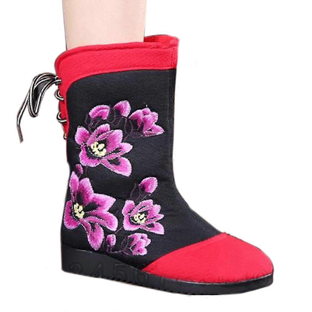 Chaussures en tissu vintage