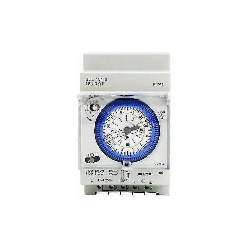 Analog Timer With Synchronous Motor And Daily Program, Timer
