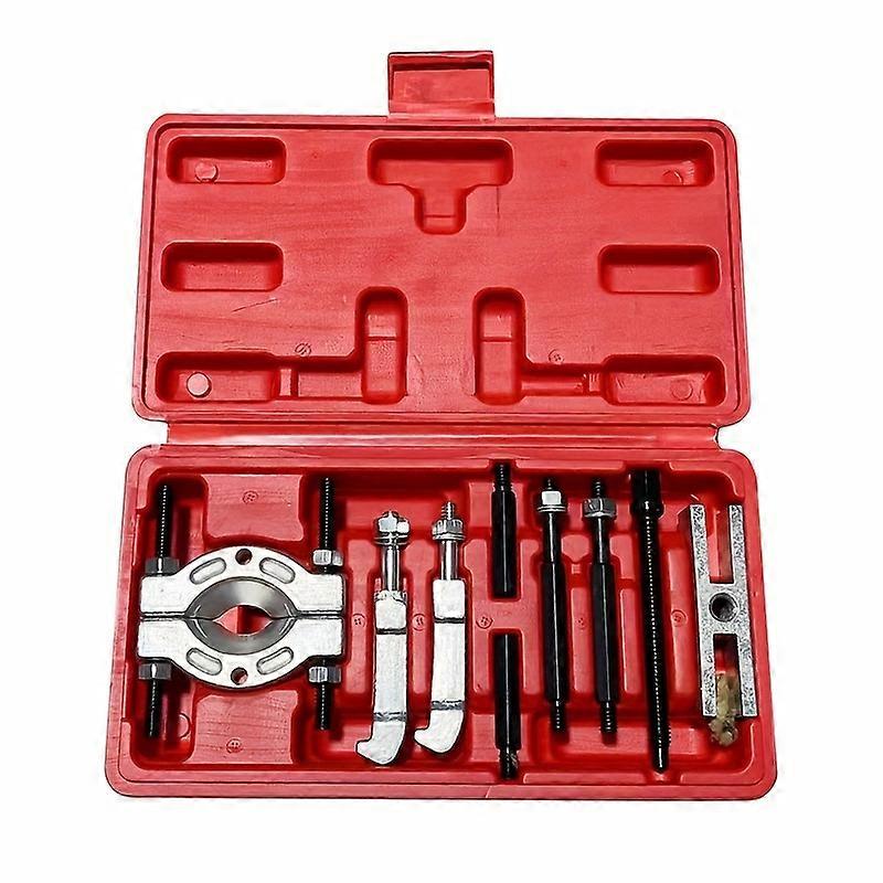 9pcs/set Car Repair Tool Separator Transmission Bearing Puller Dual Disc Puller Puller Puller Wave Box Pull Code Removal Tool Bearing Puller Extractor