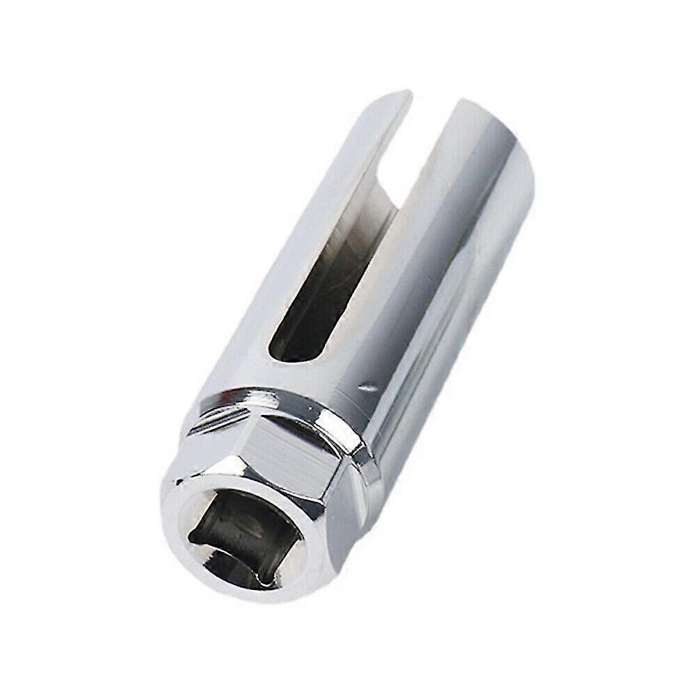 Oxygen Sensor Socket 22mm 1/2 Inch Oxygen Sensor Removal Socket Car Accessories(silver)(1pcs)