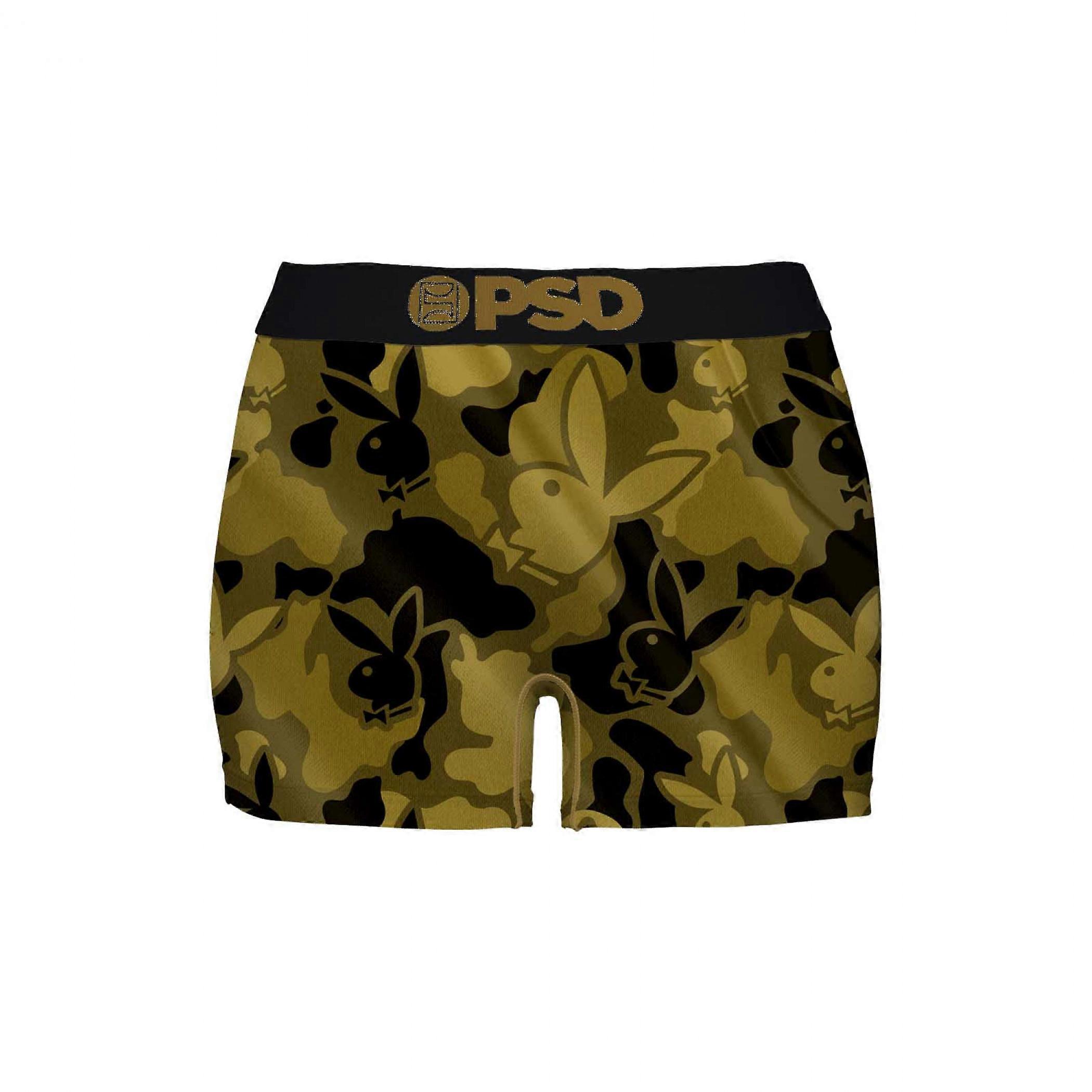 Playboy Silk Gold PSD Boyshorts Underwear