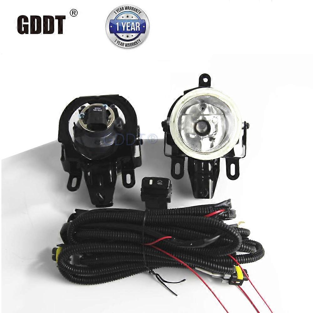 Full Kit Fog Light for Pajero V73 MN133758 2003-2006 Fog Light with Bulb for Montero V60 Wire and Switch for Shogun V75 V77