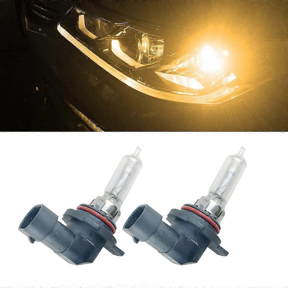 2pcs Car halogen Headlight 9012 LL HIR2 HIR PX22d 55W 12V 4300K Auto light light Replace Halogen Xenon HID