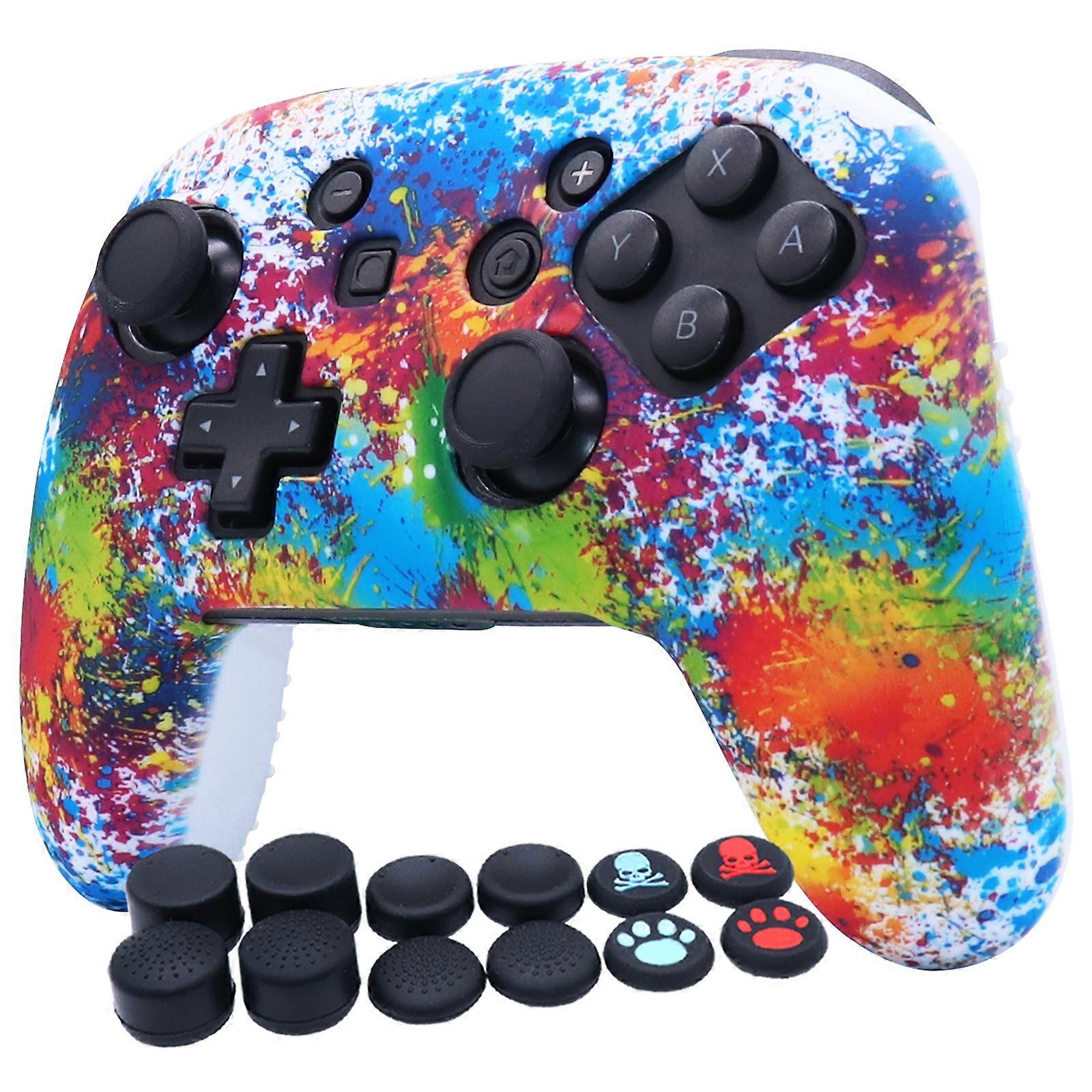 Silikónové ochranné puzdrá pre Nintendo Switch Pro Controller Skin Case Gamepad JoystickCover Switch Pro Video Games Príslušenstvo