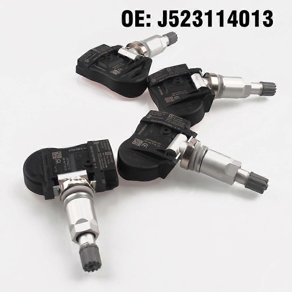 4PCS Car Tire Pressure Monitor Sensor TPMS J523114013 For Chery Tiggo 3 3X Tiggo 2 Tiggo 5/7 for GEELY EC7 / GS / GL GC9