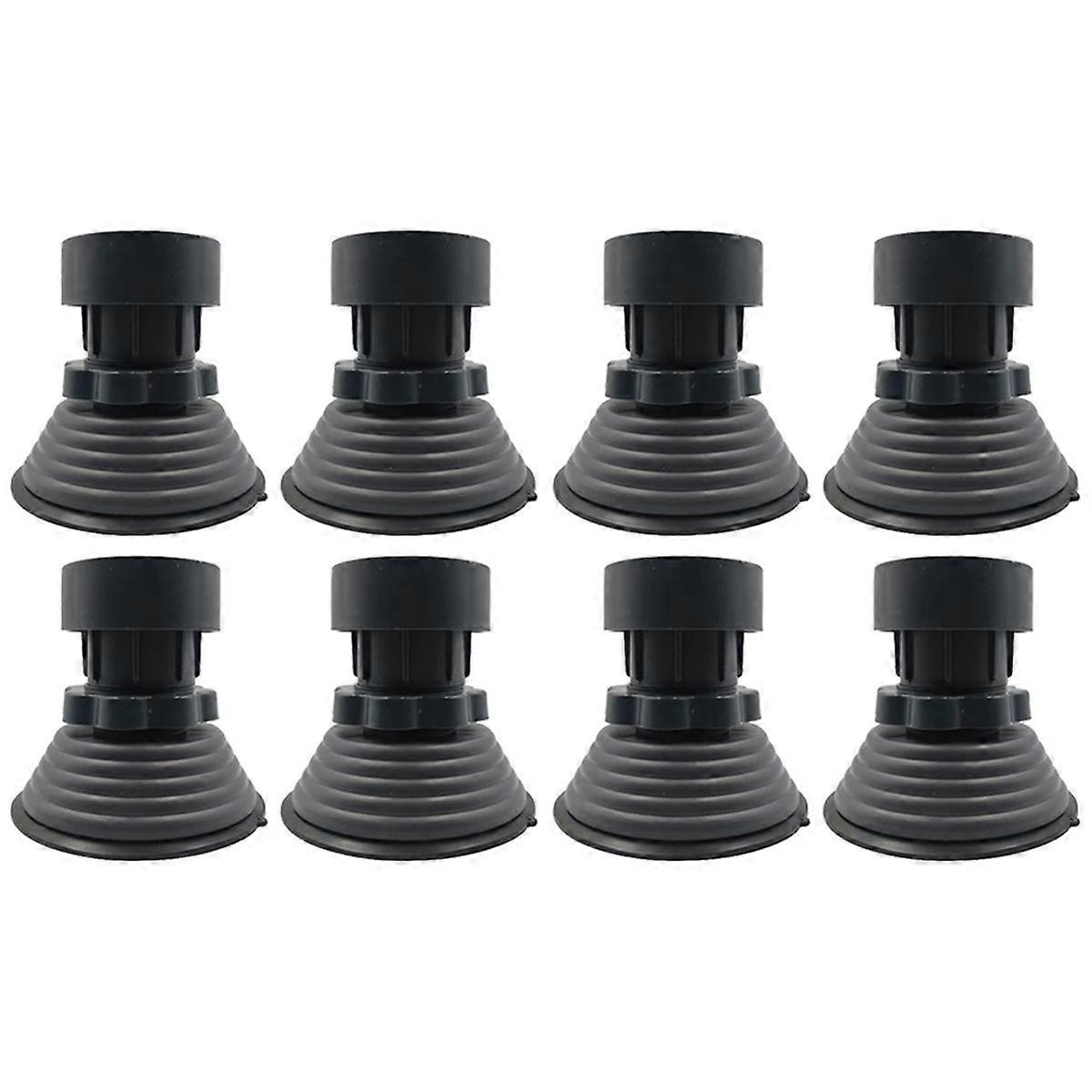 Support de machine à laver à hauteur réglable Anti vibration Coussinets de pied de machine à laver pour laveuse et sécheuse, 8PCS