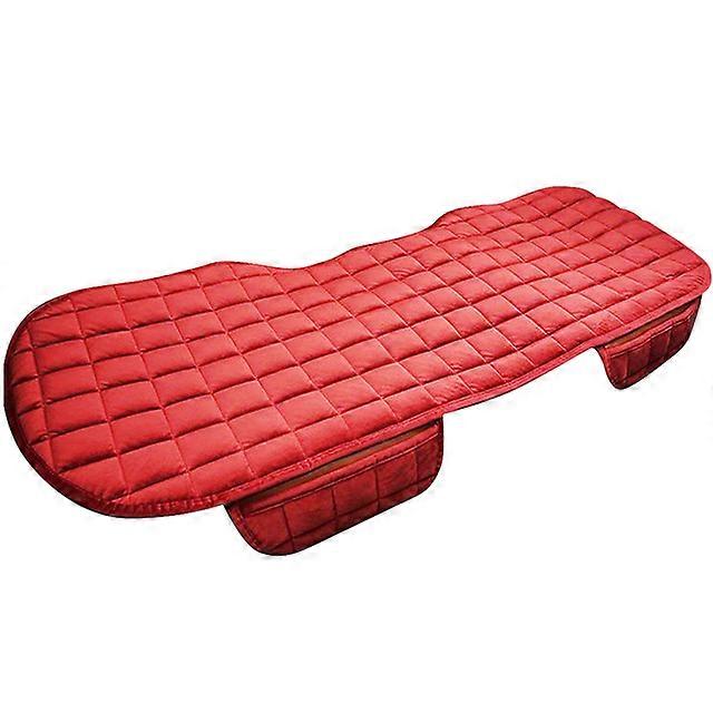 Car Seat Cover Front Rear Flocking Cloth Cushion Non Slide Winter Auto Protector Mat Pad Keep Warm Universal Fit Truck Suv Van
