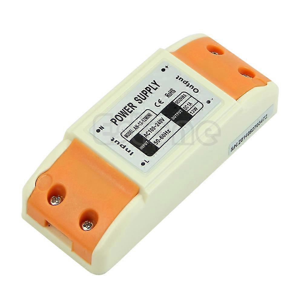 Led Driver 12w Ac 100-240v Constant Voltage Transformer Easy To Assemble