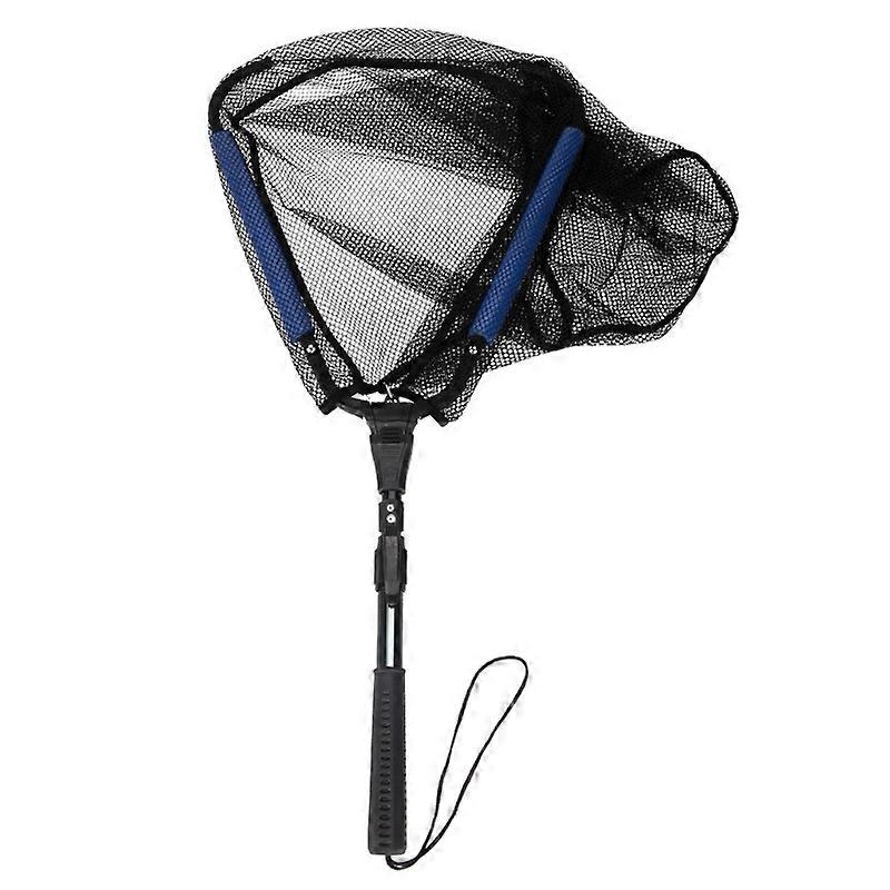 Collapsible Fishing Net Pole Triangle Folding Landing Net Aluminum Alloy