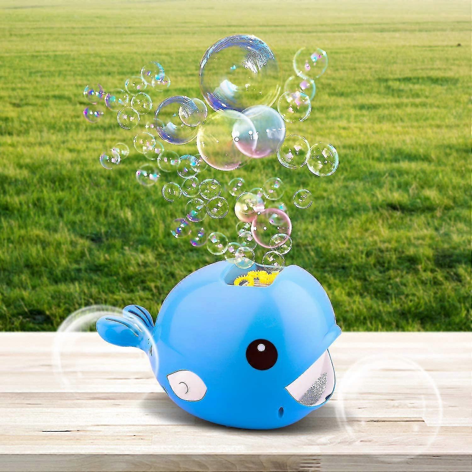 Electric Bubble Whale Bubble Machine Baby Bath Toy