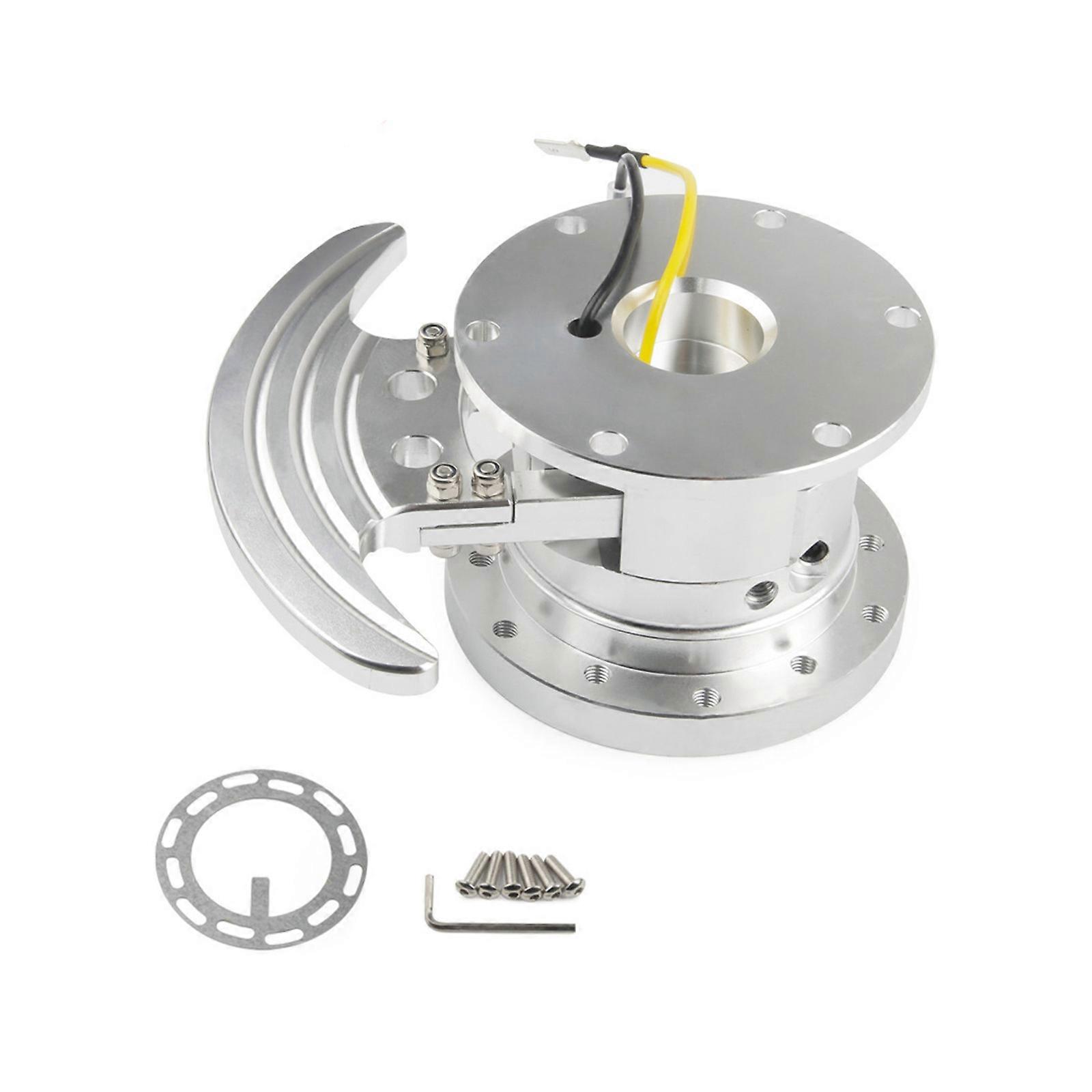 Stöldskyddsbil 6 hål Ratt Quick Release Hub Racing Adapter Snap Kit