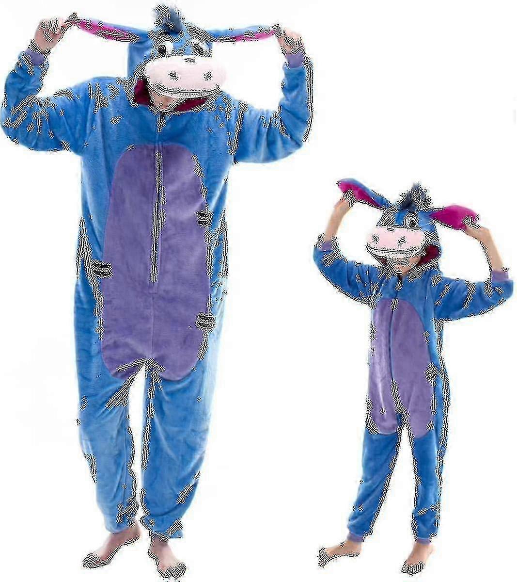 Eng anliegende männliche und weibliche Pyjamas für Erwachsene Tierkleidung Pyjamas Heimkleidung
