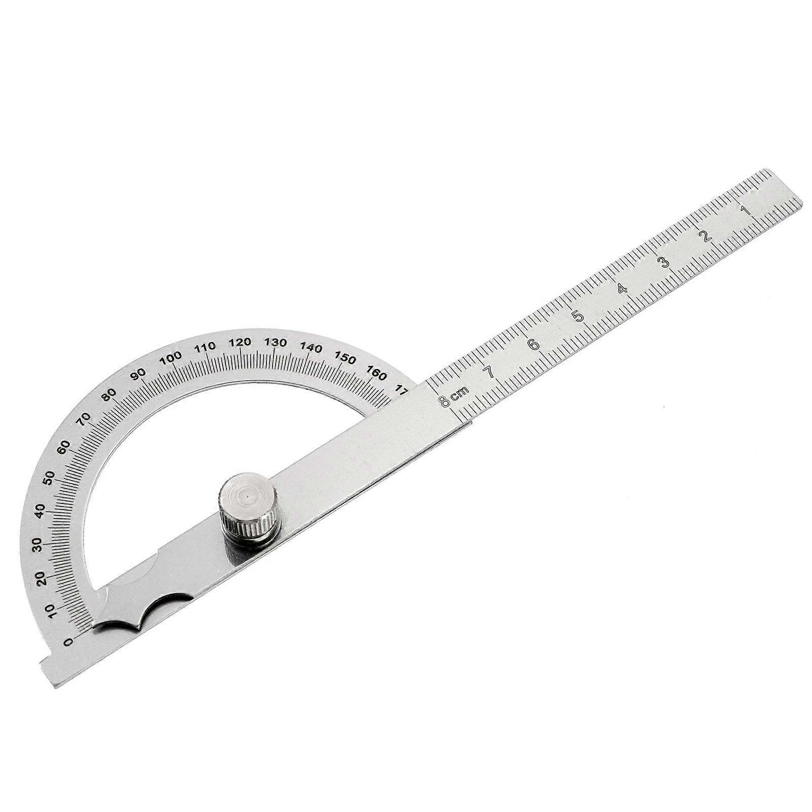 Angle Protractor Angle Finder Ruler Two Arm Stainless Steel Protractor