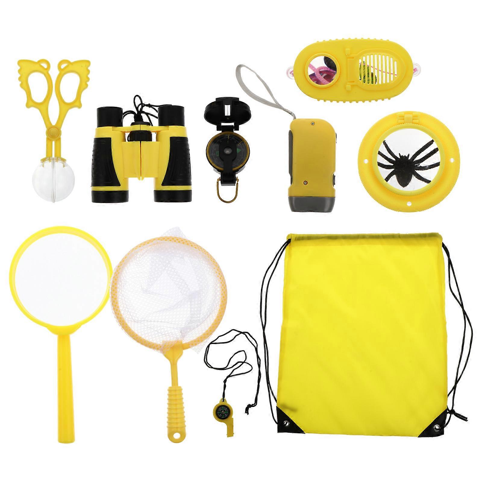 Matkapakkaus Lasten etsintä Toy Exploration Outdoor Toy Kid Science Toy Critter Catcher Tool Set Viewer Set Backyard Kit