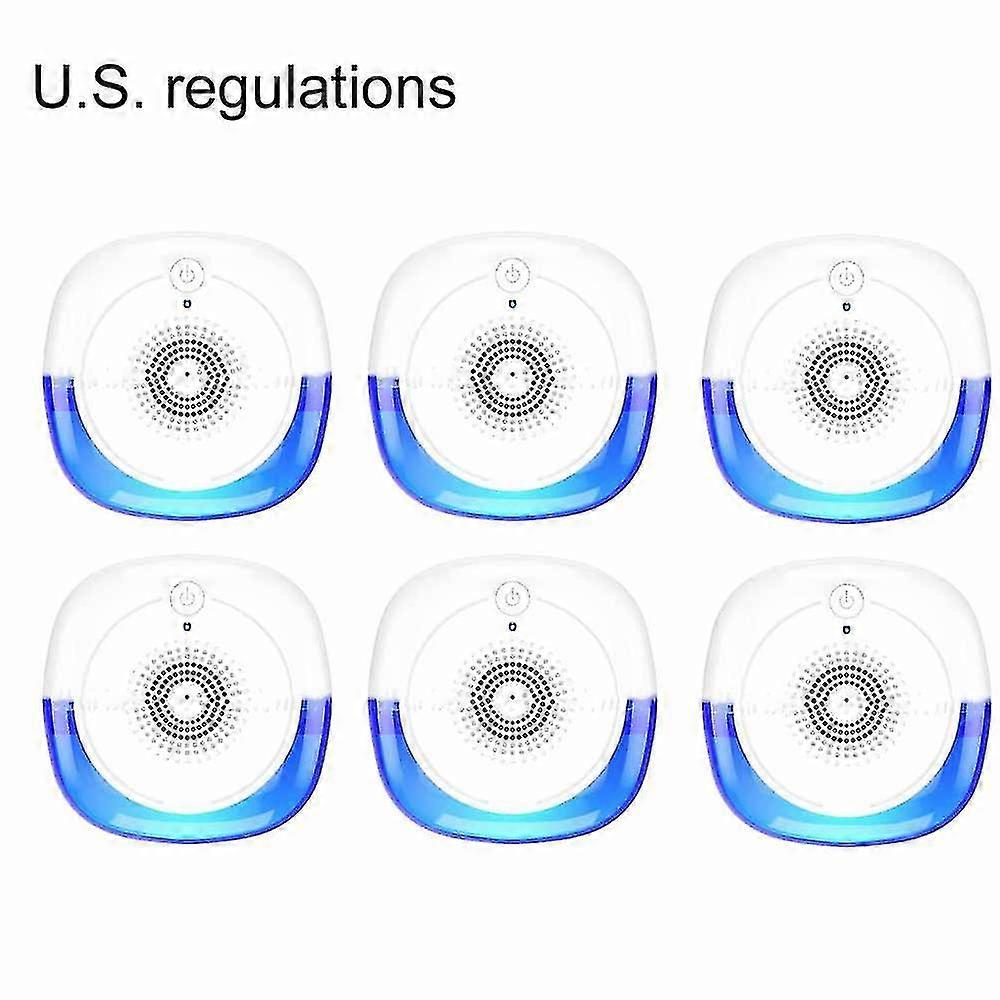 Ultrasonic Insect Repnt 6 Pack, Insect Repnt Ultrasonic Electronic Pl -
