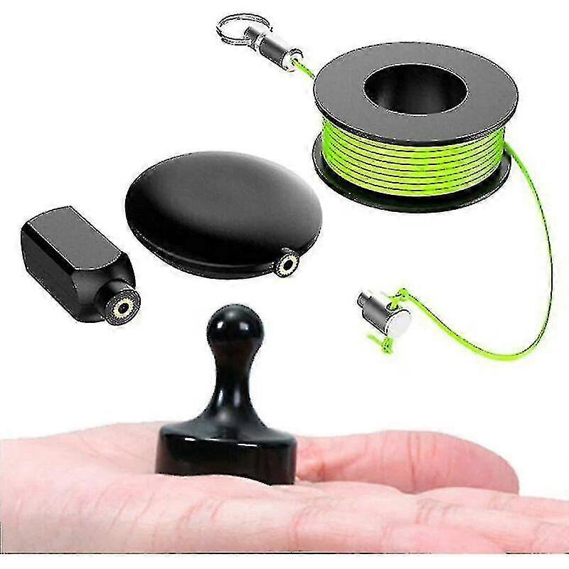 Pro Magnetic Cable Puller/magnetic Wire Puller-flexible Magnetic Wire Puller-easy To Use For Elec/fiber Optic Cables-lightweight Electrician's Kit Usi