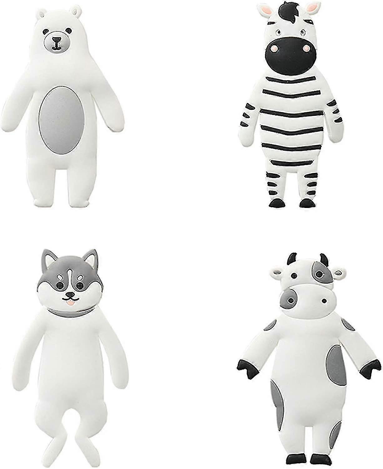 Cute Animal Shape Fun Hook Reusable Walls Sticky Hooks Decoration