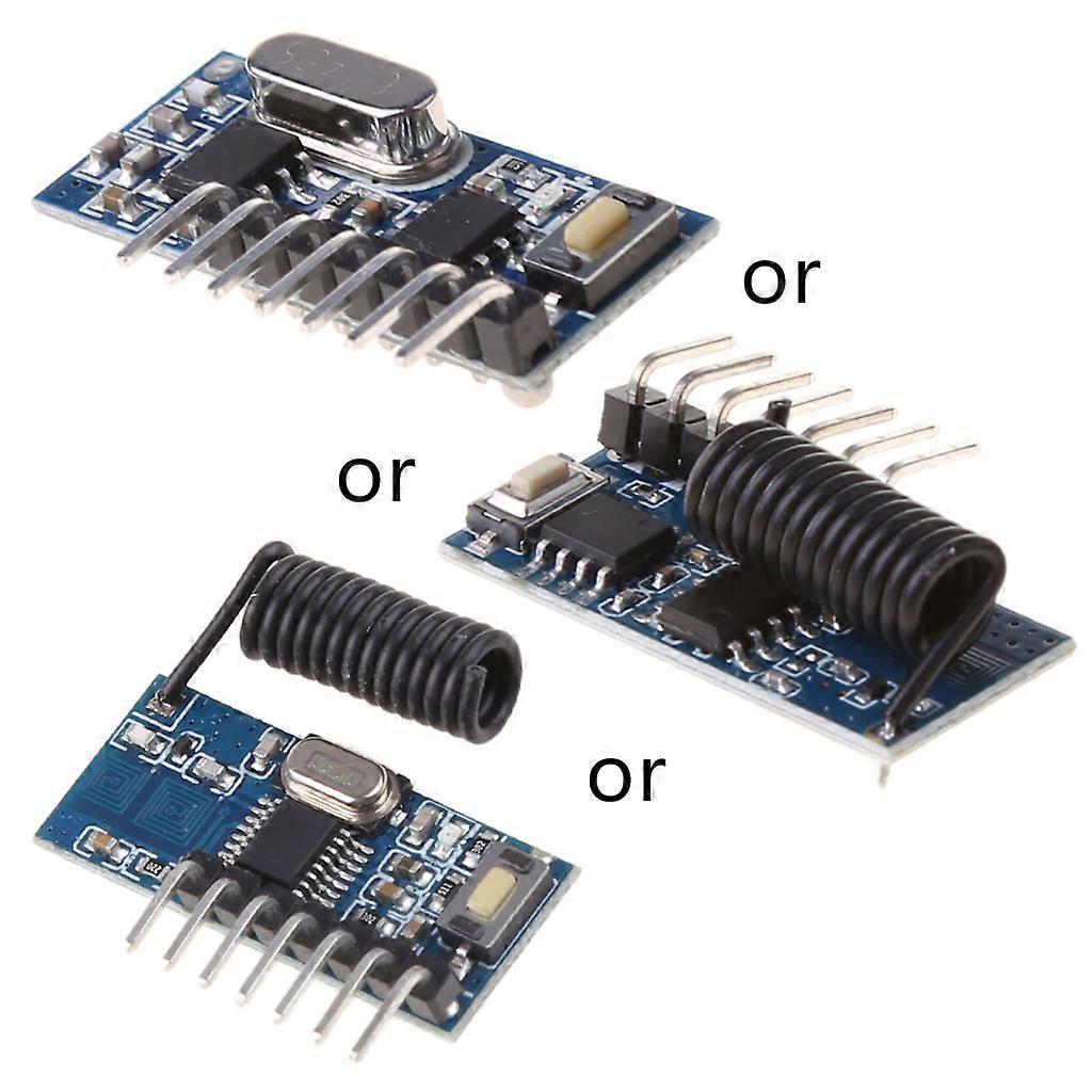 433 Mhz Remote Control Wireless Receiver Learning Code EV1527 Decoding Module