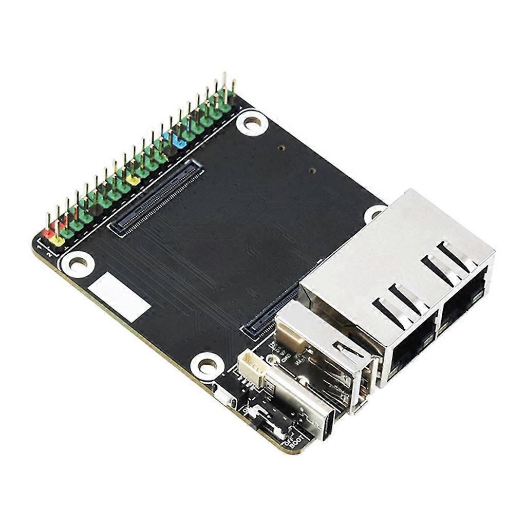  CM4 Expansion Board 40Pin GPIO Interface Ethernet Module Board for RaspberryPi
