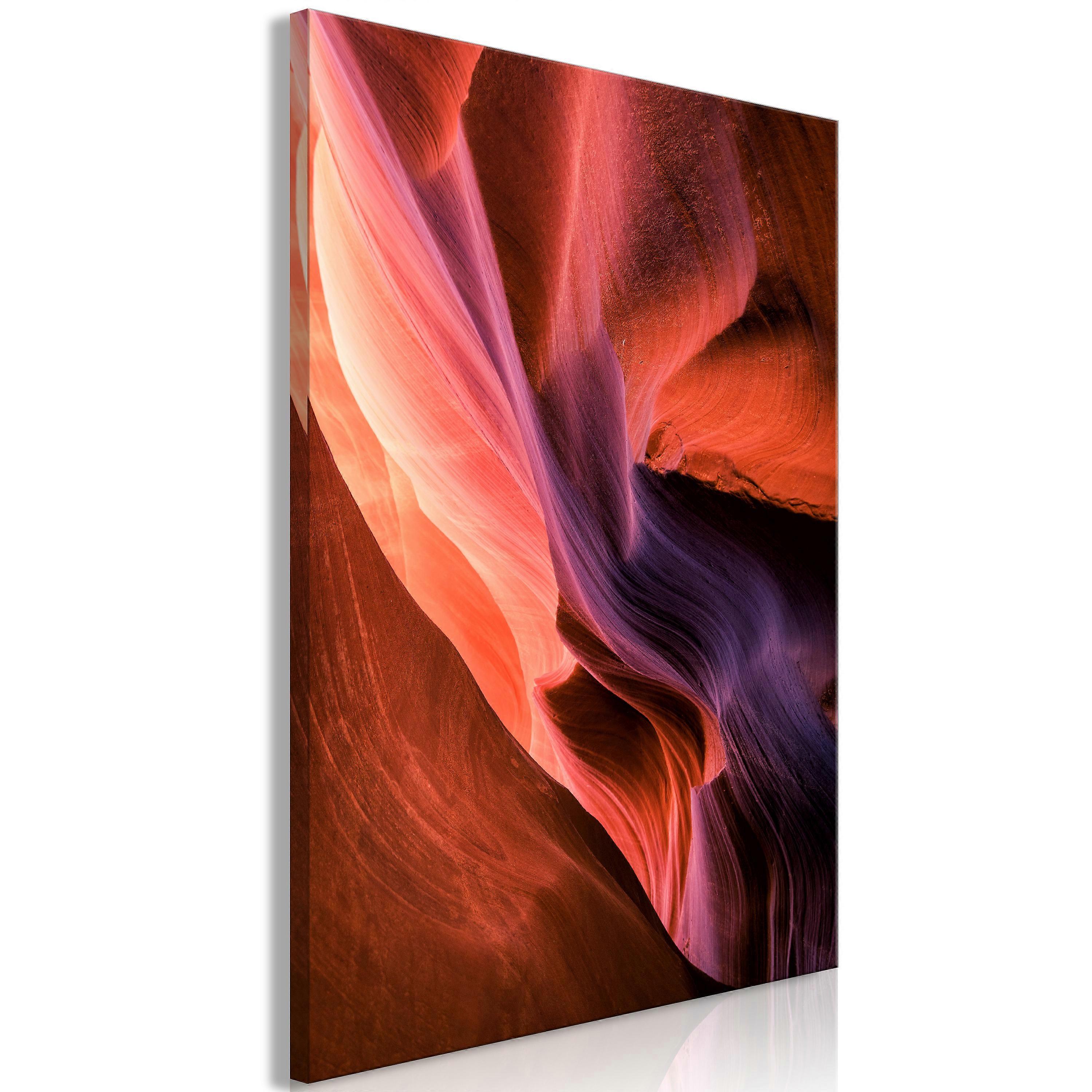 Impression sur toile - Inside the Canyon (1 part) Vertical
