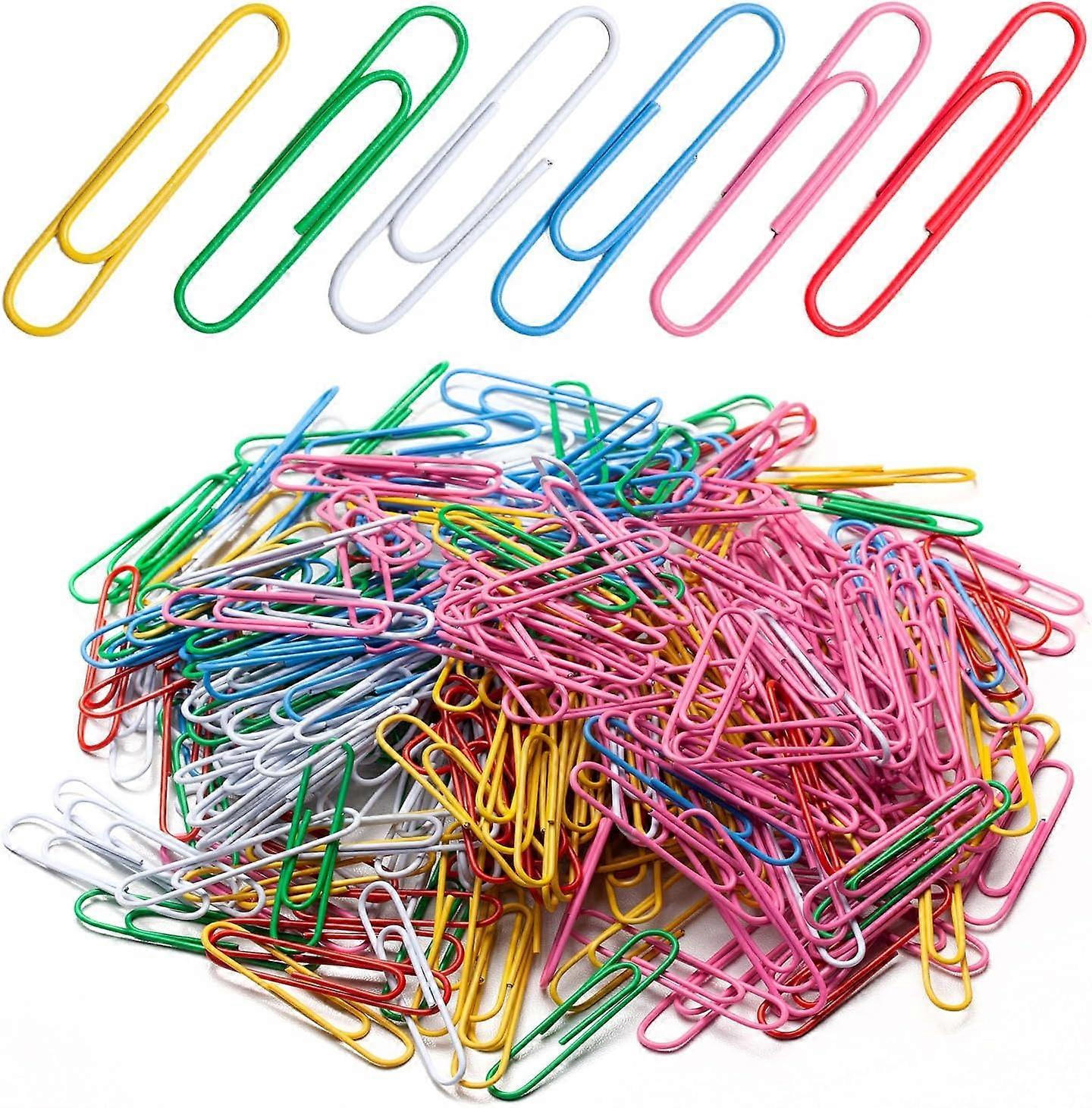 Large Paper Clips, 300 Jumbo Size Metal Clips for Office School Use, Ideal for Binding Documents and Organizing Papers