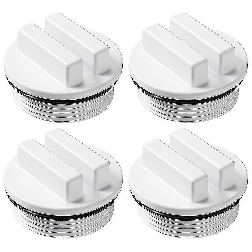 1.5 Inch Pool Plug Threaded Pool Return Line Plug Winter Expansion Plug with Ring compatible Swimmin