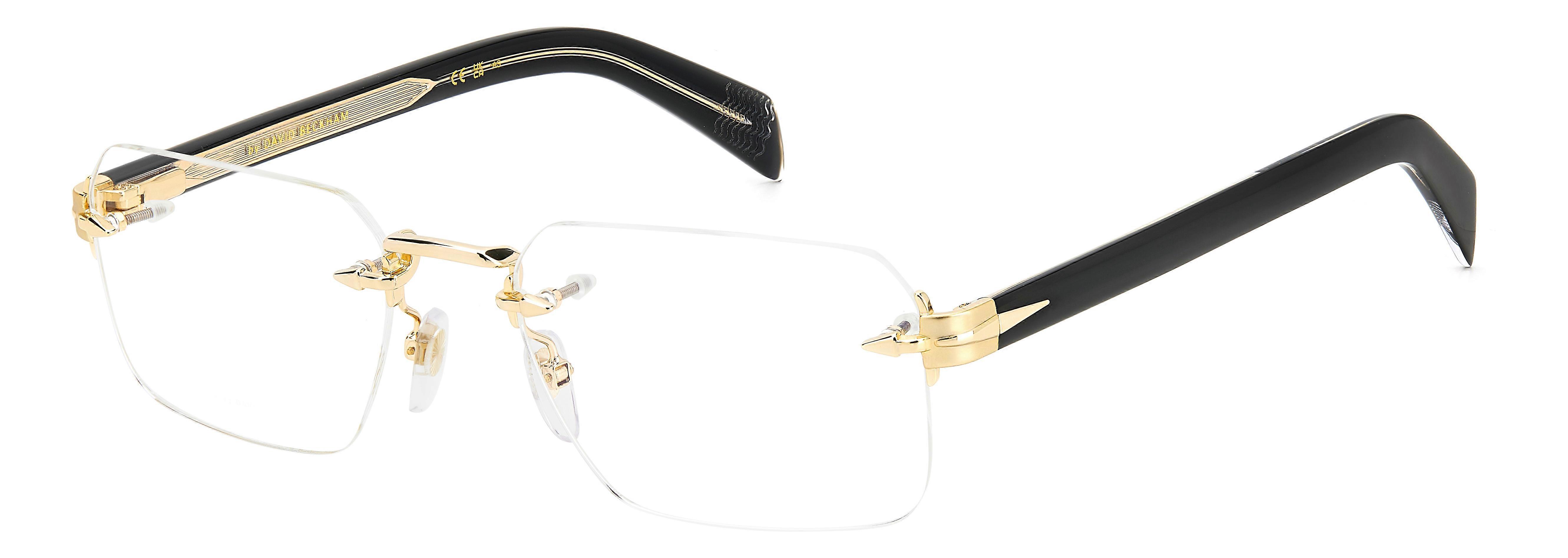 Eyewear Frames DAVID BECKHAM DB 7116 RHL GOLD BLACK 2 54/20/145 MAN