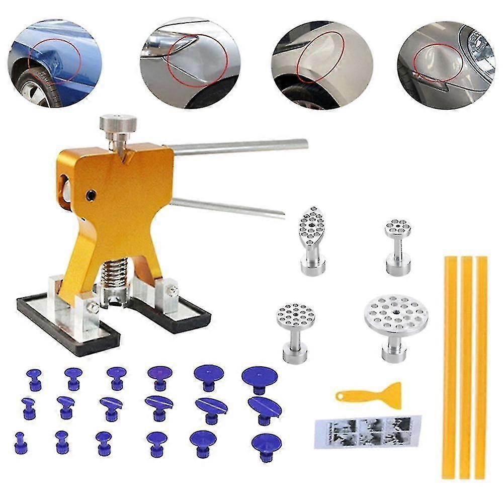 1set Car Dent Puller Repair Tools Hail Remover Bodywork Repair Tool