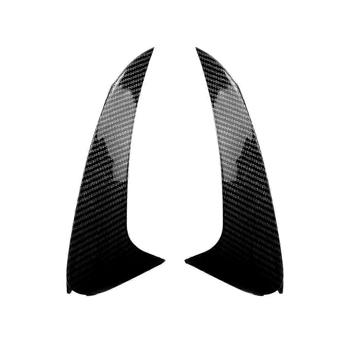 Fiber Bumper Splitter Spoiler Canard For W218 Cls250 2014-2017