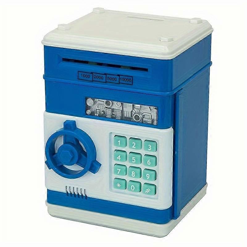 Kid's Blue Password Safe for Saving Money