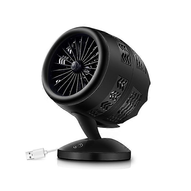 Portable Adjustable Mini USB Charging Air Convection Cycle Desktop Electric Fan Air Cooler, Support 2 Speed Control