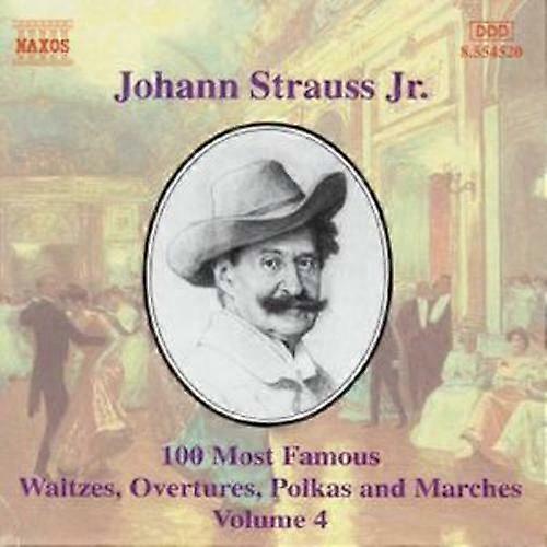 Johann Strauss II 100 Most Famous Works Volume. 4 CD (2000)