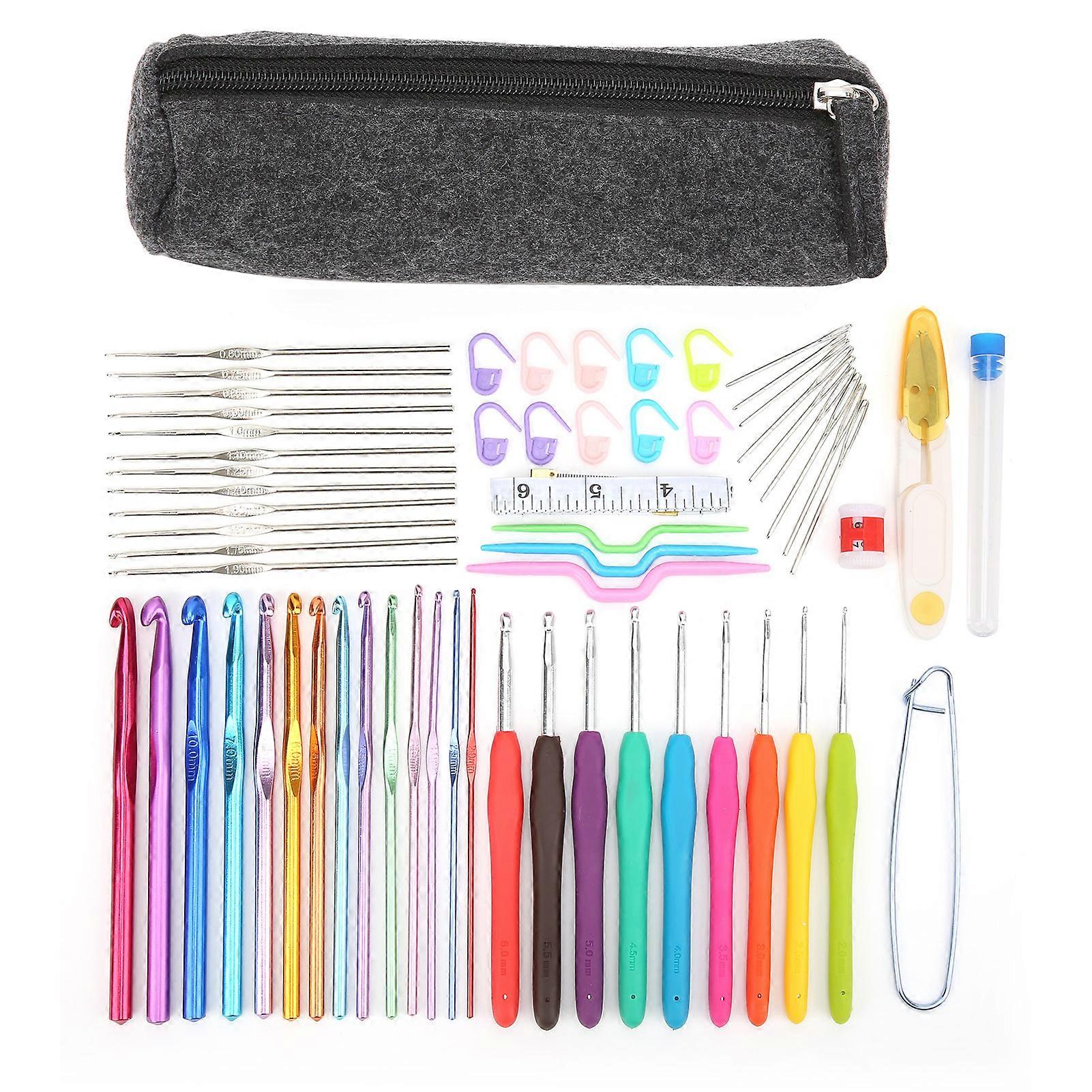 Crochet, Hooks, Aluminum, Sweater, Weaving, Tools