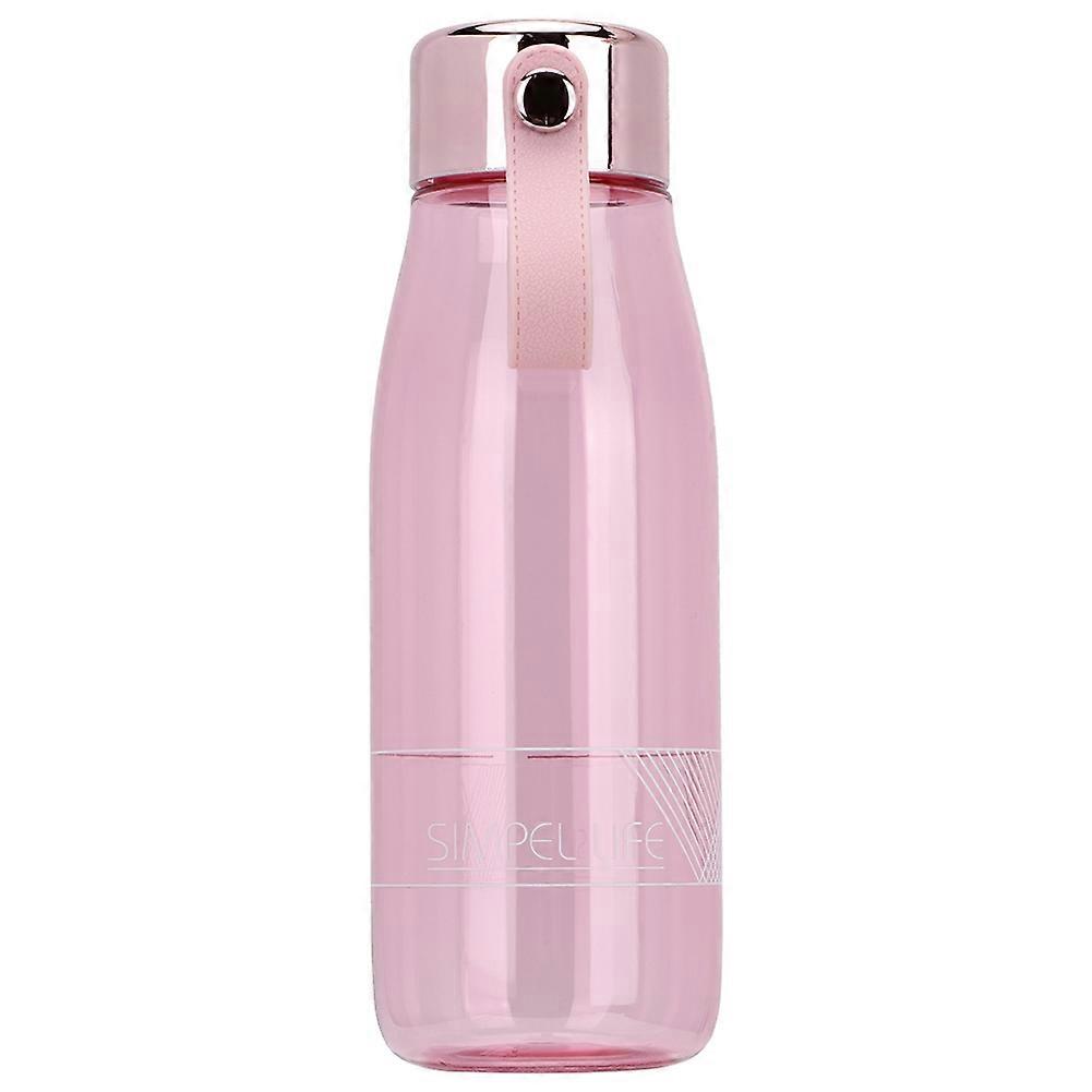 Outdoor Indoor Portable Prosty kubek na wodę Sportowa butelka na wodę Space Cup 480ml (Rose Red)