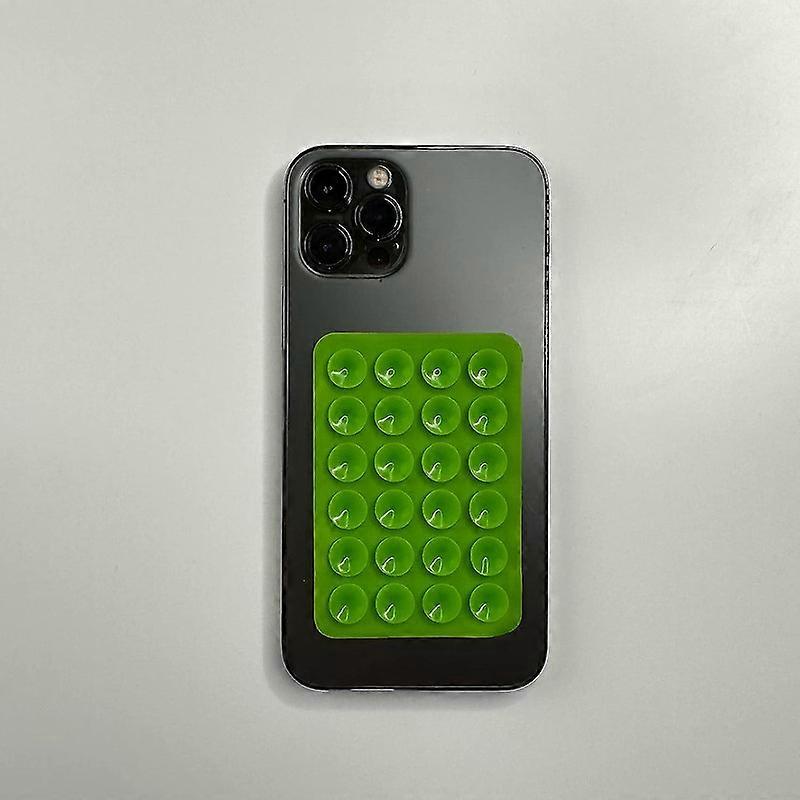 Sillicone Suction Phone Case Mount, Adhesive Phone Case Mount Mat Suction Cup Phone Case Holder Hands Free Mobile Holder Accessory